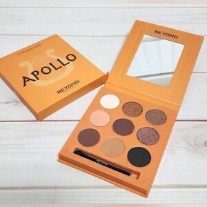 Beyond Apollo 9 Colors Shimmer & Matte Professional Eyeshadow Pallet -New In Box
